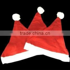 Plush Customized Santa Claus'cap/ Christmas Hat thumbnail-1