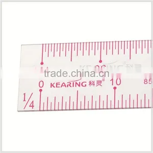 Kearing High Quality Garment Scale Rulers 1/4, 1/5,sanwich Line Flexible Plastic Ruler #8502 thumbnail-5