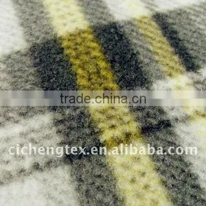 100%polyester Polar Fleece Fabric, FDY,solid Dyed, Print, Brushed,soft thumbnail-1