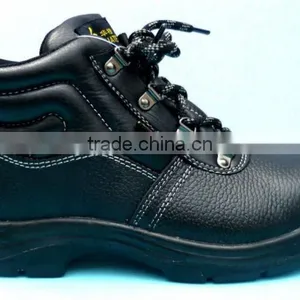 Ankle Height Safety Footwear/leather Shoe,steel Toe Shoe,PU Shoes/EN20345 SB/SBP/S1/S1P/S2/S3 thumbnail-1