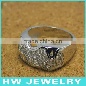Top Quality Big Finger Cz Copper Rings thumbnail-1
