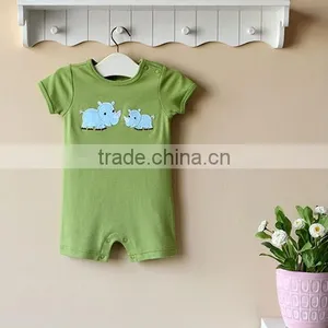 Mom and Bab 2013 Baby Clothing 100% Cotton Boyl Sunsuit thumbnail-1