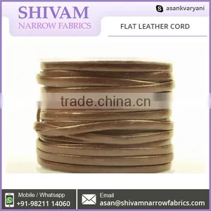 Flat Leather Cord thumbnail-2
