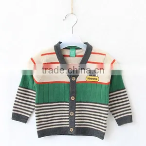 Boys Cartoon Style Elastic Knitting Coat Sweater thumbnail-1