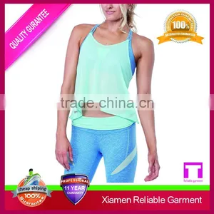 Cotton Spandex Womens Workout Tank Top/loose Fitting Gym Tank Tops&singlets thumbnail-1