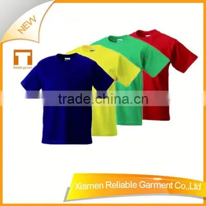 Hot New Products for 2016 100% Cotton Plain T-shirt for Children With Good Quality thumbnail-1