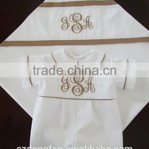 Baby Boy Baptism Rompers Toddlers Blessing Outfit Infant Boys Clothing thumbnail-5