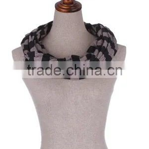 Wholesale Monogramed Chevron Infinity Nursing Scarf thumbnail-6