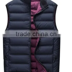 2016 Man Winter Down Vest With Factory Price thumbnail-1