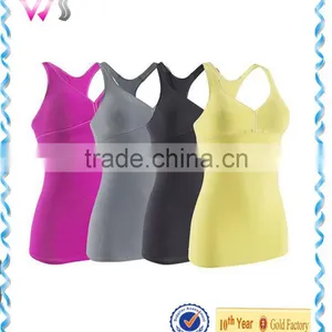 Hot Sale 2015 New Fashion Women Fitness Yoga Wear Gym Wear Sport Wear Sexy Sports Tanktops for Ladies thumbnail-3