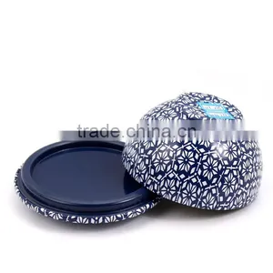 Exquisite Bowl - Type Whitening Mask Storage Tank Custom Shaped Tinplate Box Supplier Whitening Cream Gift Box thumbnail-1
