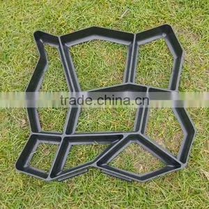 Driveway Paving Pavement Mold Patio Concrete Stepping Stone Path Walk Maker thumbnail-1