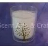 Custom Flameless Jasmine Glass Scented Candle, Soy Candles Jar TS-CC056 thumbnail-1