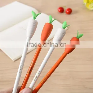 Novel Creative 3d Carrot Jumbo Pencil With Eraser Toppers Customs thumbnail-2