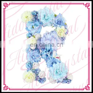 Aidocrystal Handmade Artificial Flower Letter Wall Decorative Wall Hanging Art and Craft thumbnail-6