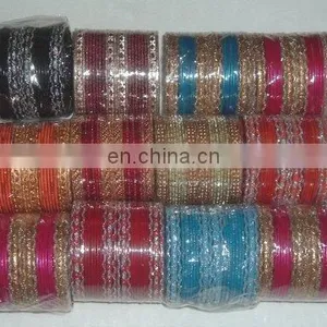 Indian Wedding Wear Metal Bangle - Wholesale Party Wear Bangle - Bollywood Style Metal Bangle - Fashion Wear Bangle thumbnail-3