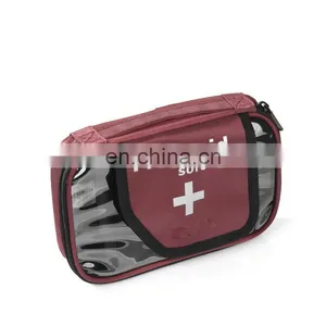 Orange Cosmetic Emergency First Aid Kit Soft Mini Medical Bag thumbnail-2