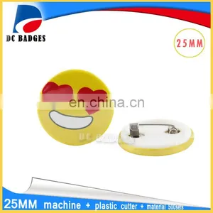 New 25 mm Rotating Button Badge Machine Combination + 500 Sets of Badge Material + Adjust Circle Cutter thumbnail-4