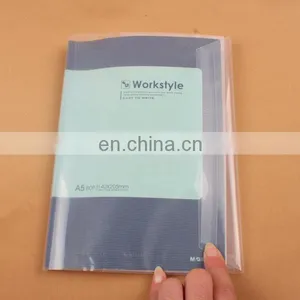 Color Transparent Pvc Exercise Book Cover Clear Plastic Book Cover thumbnail-4