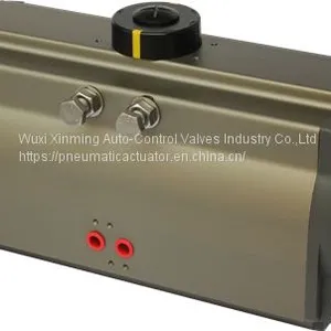 AT Series Double Action Rack and Pinion Pneumatic Rotary Actuator thumbnail-1