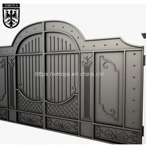 Wrougnt Iron Driveway Gate Designs thumbnail-3