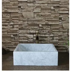Carrara White Marble Sinks,China White Marble Bathroom Basins thumbnail-2