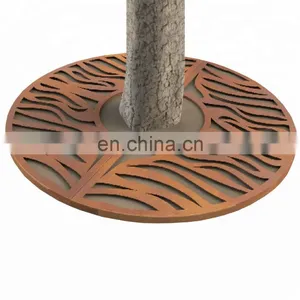 Corten Steel Tree Guard thumbnail-1