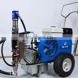 HB970 Gasoline Airless Paint Sprayer Machine Hydraulic Pump 2018 New thumbnail-3