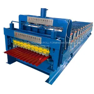 Double Layer Metal Roof Roll Forming Machine for Sale thumbnail-1
