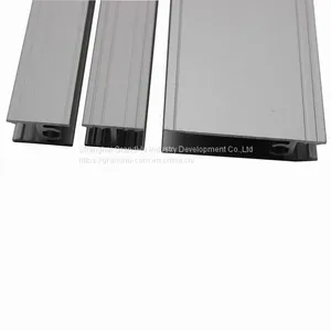 Wardrobe Sliding Door Track Profile Aluminium Stile Vertical Handle thumbnail-3