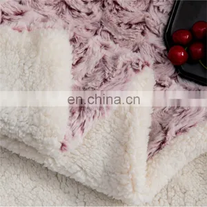 Luxurious Quality Soft Plush 100% Polyester Winter Throw Faux Fur Blanket thumbnail-6