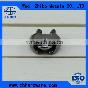 Stainless Steel 316 304 Rigging Hardware Wire Rope Adjustable Cable Clamps With Nuts thumbnail-6