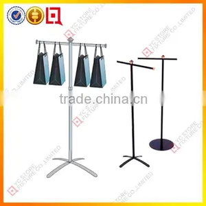 2015 Fashion Double Sided Metal Bag Hanging Rack thumbnail-1