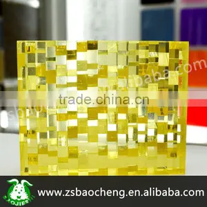 Combination Price Transparent Fireproof Wall Decoration 3d Board thumbnail-1