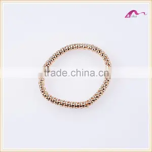 Fashion Custom Gold Bead Couple Bangles And Bracelets thumbnail-3