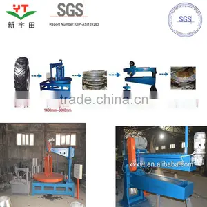 OTR Tire Recycling Equipment/Used OTR Tire Processing Plant/otr Tire Recycling Line/Otr Waste Tire Recycling Machine for Sale thumbnail-1