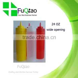 Lower Price Small Food Grade Plastic Sauce Squeeze Bottle for Hotel Restaurant Bar Kitchen thumbnail-4