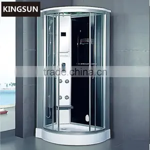 Indoor Freestanding Tempered Glass Door Mini One Person Steam Room K-7047 thumbnail-1