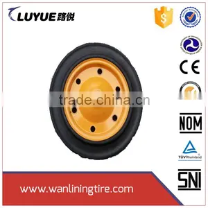 2016 Hot Sale High Quality Rubber Crumb Solid Wheel thumbnail-1
