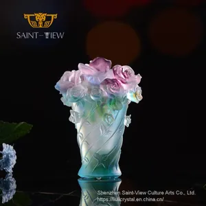 Hot-selling Wedding Incense Burner Floral Crystal Burner Nordic Rose Censer thumbnail-3