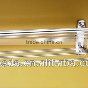 WESDA Wall Mount Stainless Steel Towel Rail,Bathroom Towel Rack,towel Radiator Quality Choice thumbnail-1
