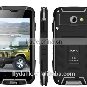 F6 4.5" Ip68 Waterproof Smartphone MTK6582 Quad Core Dual Sim Wcdma Smart Phone Ram 1G+8G Ip68 Waterproof Smartphone OTG thumbnail-1