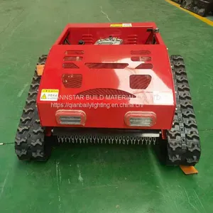 Crawler Lawn Mower With Remote Control Gasoline Engine Lawn Mower Grass Cutter Machine thumbnail-3