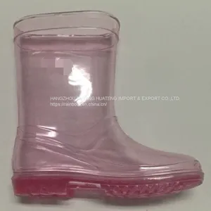 Colourful Transparent Kid Boots,2027 Child Boots,Cheap Transparent Children PVC Boots,Chian Boot thumbnail-4
