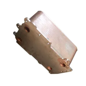DAF XF105 Engine Oil Cooler 1857500 Stainless Steel Oil Cooler 5989000402 thumbnail-1