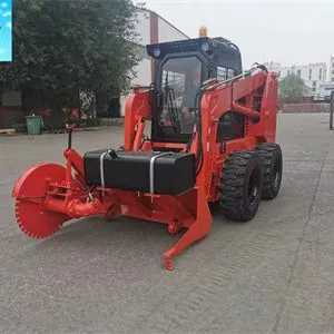 XCMG Skid Steer Concrete Trencher Concrete Saw Attachment for Skid Loader thumbnail-2