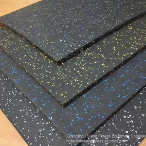 SK-906 Gym Rubber Mat Flooring Fitness Club thumbnail-1