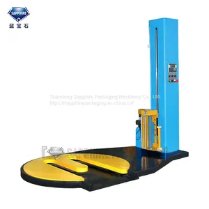 M Type Pallet Wrapper Machine Stretch Film Machine Can Load 500kg Pallet Wrapping Machine thumbnail-5