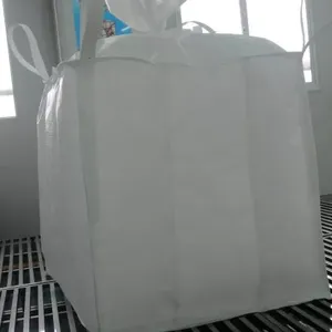 1000kgs Jumbo Bag FIBC PP Super Sack 1ton Big Bag 1.5ton Bulk Bag With Baffle for Black Carbon thumbnail-2