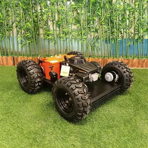 Remote Control Mower for Hills, China Remote Control Hillside Mower Price, Slope Mower for Sale thumbnail-2